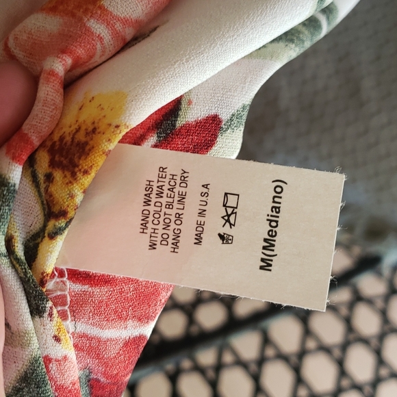 🌿 Brand new floral open front side-split duster/kimono - Picture 11 of 11